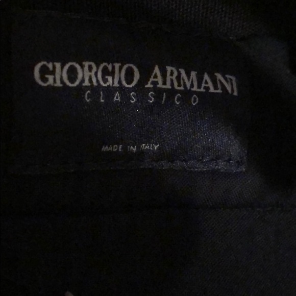 GIORGIO ARMANI Taupe cord pants - Picture 3 of 5